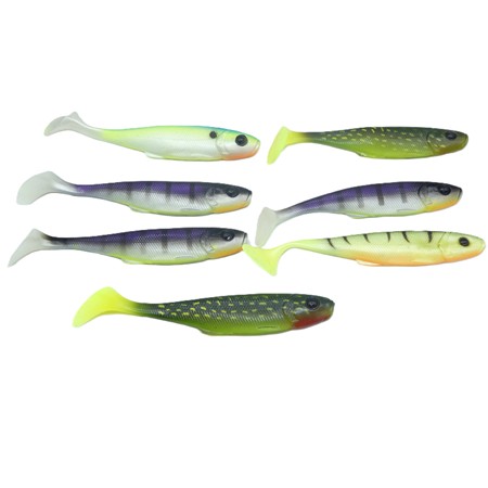 Lot De 17 Leurres Souples  Gunzilla 160 - 16Cm Gunki - 16Cm