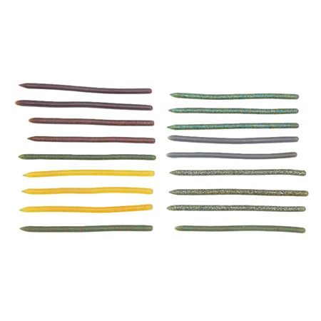 Lot De 18 Leurres Souples Reins Swamp -