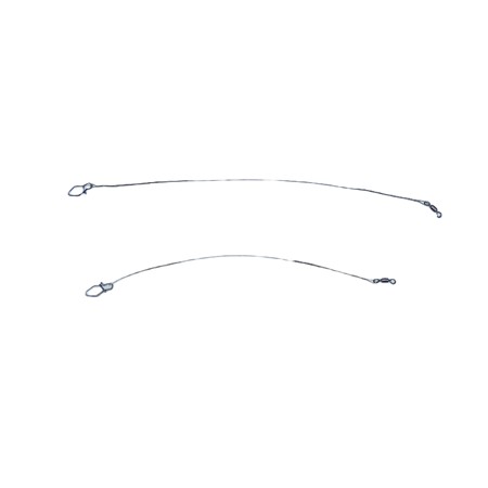 Lot De 2 Bas De Ligne Acier - 14 Et 11Cm