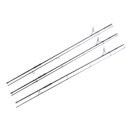 Lot De 3 Cannes Carp Design Slim Fighter Pro 12' - 3.5Lb