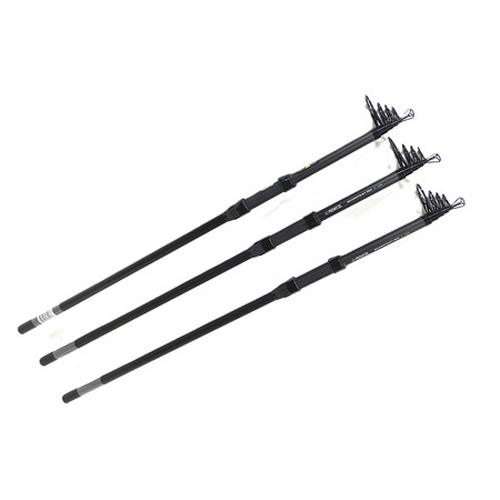 Lot De 3 Cannes Carpe Télescopique Prowess Scorpium Tele - 12' / 3.5Lbs