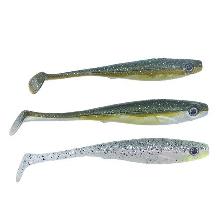 Lot De 3 Leurre Souple Iris Popeye Spro 12Cm /14Cm - Lot De 3
