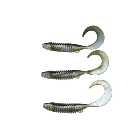 Lot De 3 Leurres Souples Daiwa Grubin Shad 20 Cm - 20Cm 