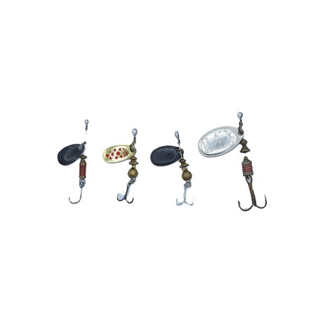 Lot De 4 Cuillères Mepps - Multicolore