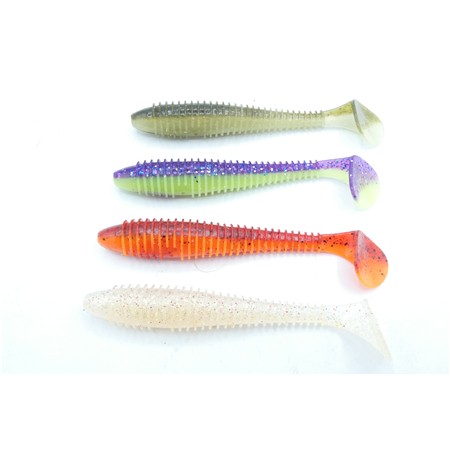 Lot De 4 Fat Swin Impact 12 Cm Keitech - 12 Cm