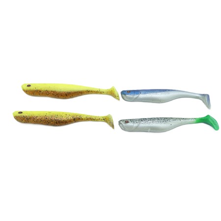 Lot De 4 Rassel Shad 13 Cm Quantum - 13 Cm