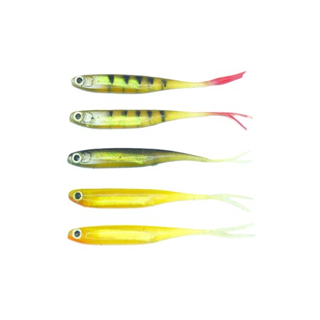 Lot De 5 Leurres Souples Berkley Powerbait Drop Shot Minnow - 11.5Cm -