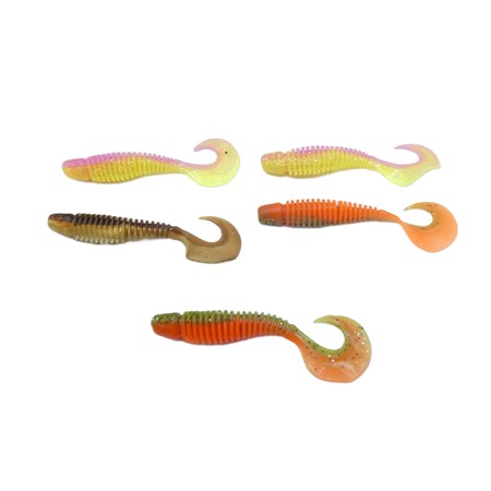 Lot De 5 Leurres Souples Tipsy-Cxl 85 Itb - 8.5Cm Gunki - 8.5Cm