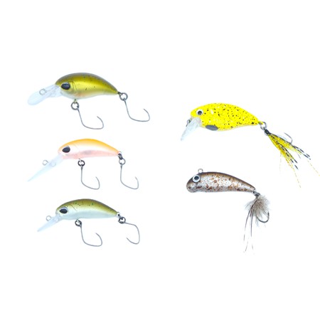Lot De 5 Leurres Truite - 3/3.5Cm -