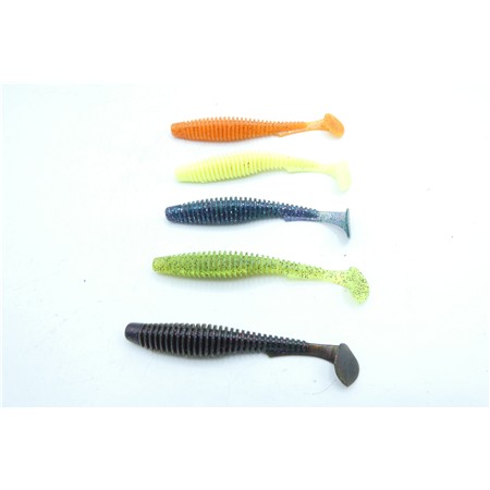 Lot De 5 U-Shad 10 Cm Fishup - 10 Cm