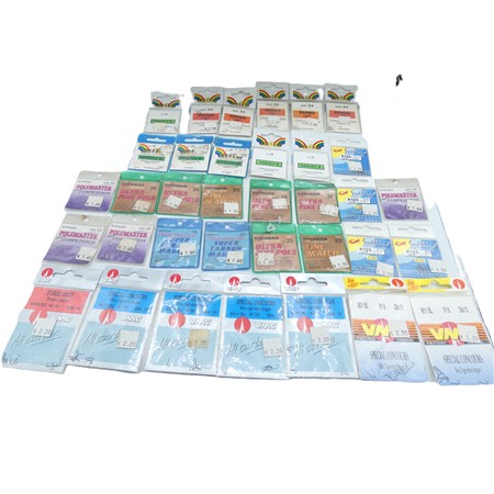 Lot De 500 Hameçons Toutes Marques - Assortiement De 350 Pièces Nuéro 20 À 26