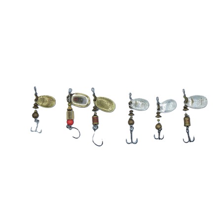 Lot De 6 Cuillères Mepps - Multicolore