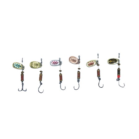 Lot De 6 Cuillères Mepps - Multicolore