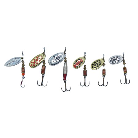 Lot De 6 Cuillères Mepps - Multicolore