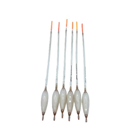 Lot De 6 Flotteurs Anglaise Distance Crystal 10 Gr Drennan - X6