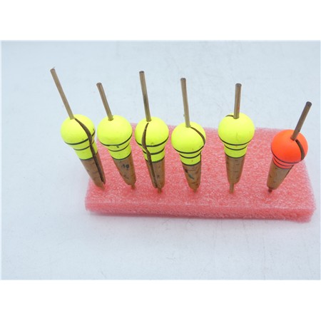 Lot De 6 Flotteurs Fendus Tortue - 1 Gr