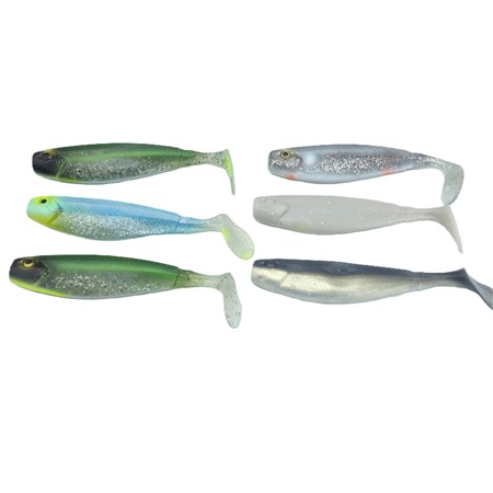 Lot De 6 Leurre Souple  G'bump Ghost 170 - 17Cm Gunki - 17Cm