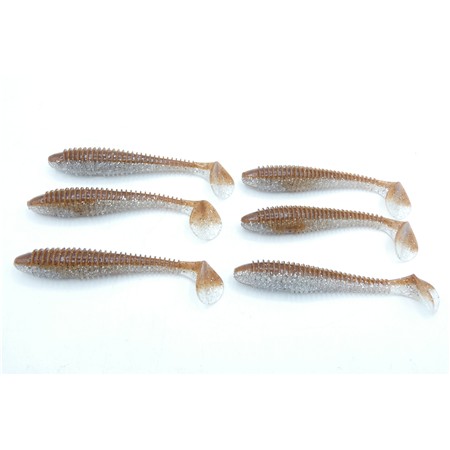 Lot De 6 Swing Fat Impact10 Cm Keitech - 10 Cm