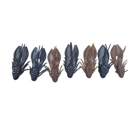 Lot De 7 Double Flap 8 Cm Bait Breath - 9 Cm