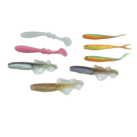 Lot De 8 Leurres De 7 A 9 Cm - 8 Leurres