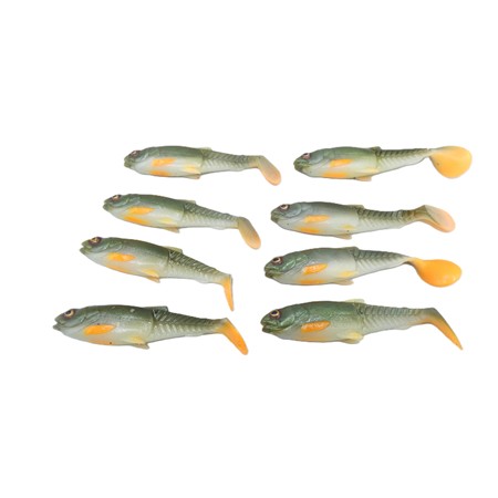 Lot De 8 Leurres Cannibal Shad 10.5 Cm Savage Gear - 10.5 Cm