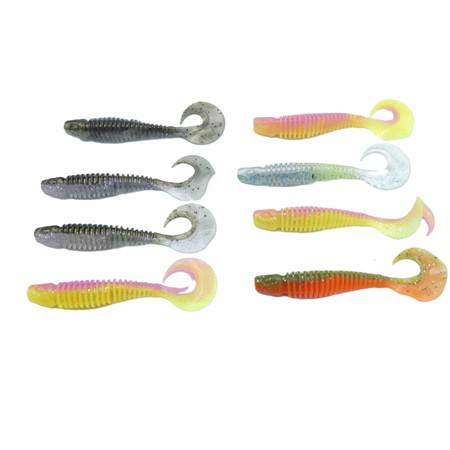 Lot De 8 Leurres Souples Tipsy-Cxl 115 Itb - 11.5Cm Gunki - 11.5Cm