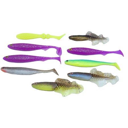 Lot De 9 Leurres 10 A13 Cm - 9 Leurres