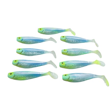 Lot De 9 Leurres Souples Ghost 105 - 10.5Cm Gunki - 10.5Cm