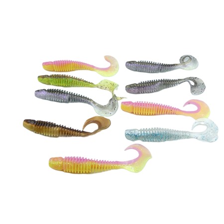 Lot De 9 Leurres Souples Tipsy-Cxl 115 Itb - 11.5Cm Gunki - 11.5Cm