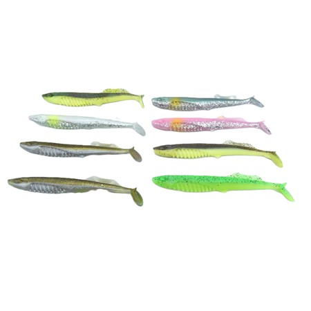 Lot De 9 Leurres Souples  V3ib 125 Itb - 12.5Cm Gunki - 12.5 Cm