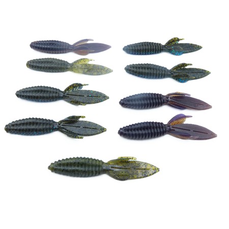 Lot De 9 Leurres Sweet Beaver 4.2” Reaction Innovations - 10 Cm