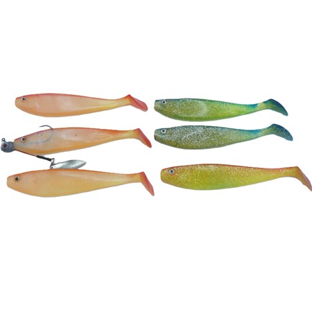 Lot De Leurres Shad Gt Delalande - Shad Gt