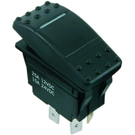 Luminous Switch Euromarine 3 Contacts