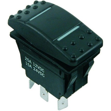 Luminous Switch Euromarine 4 Contacts