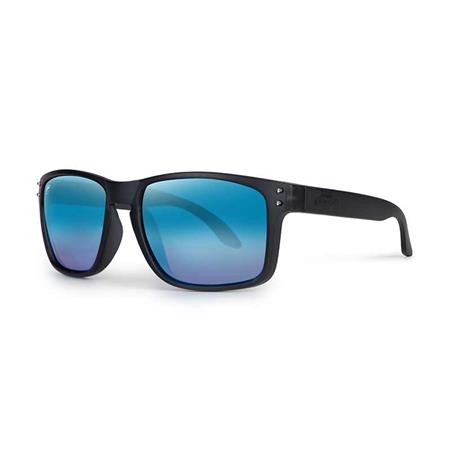 Lunettes Polarisantes Fox Rage Transparent Black Brown Lens Mirror Blue Eyewear