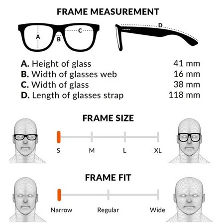 LUNETTES POLARISANTES LEECH ATW KIDZ BLEU