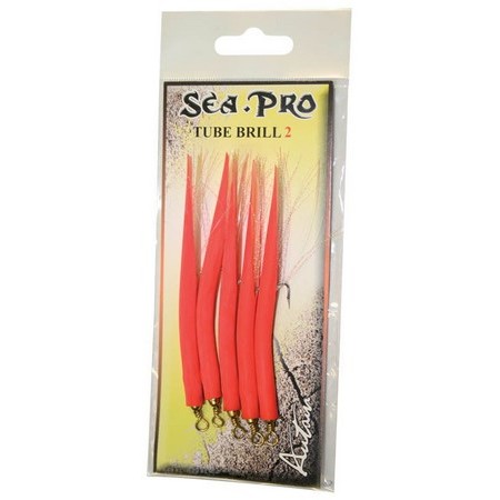LURE SAND EEL AUTAIN TUBE BRILL - PACK OF 5