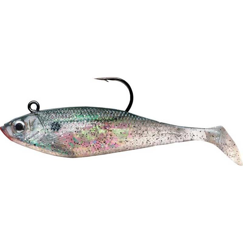 Storm Wild eye Swimshad 5”* *Price - 605₹* Length 13 cm 5” Weight - 43g 3  pcs pack • Life-like Pattern And Action In a Soft Pla