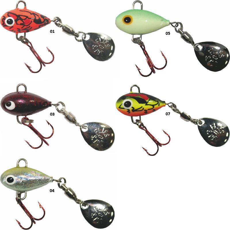 Lure with jigger autain micro jig blade