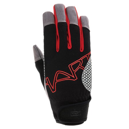 Luva De Pesca Hart Shore - Preto/Vermelho