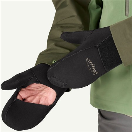 LUVAS - BLACK PATAGONIA HOMEPOOL MITT GLOVES - BLACK