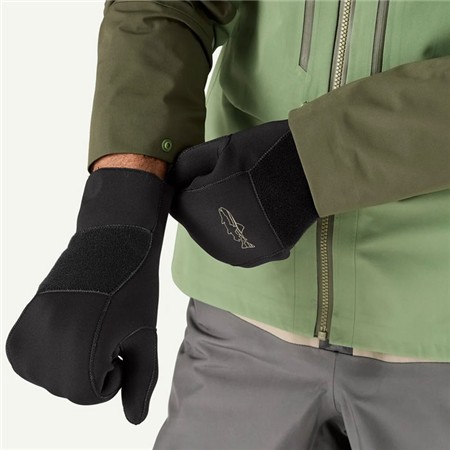 LUVAS - BLACK PATAGONIA HOMEPOOL MITT GLOVES - BLACK
