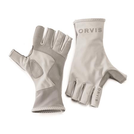 Luvas De Meio Dedo Para Homem - Cinza Orvis Sunglove - Gris
