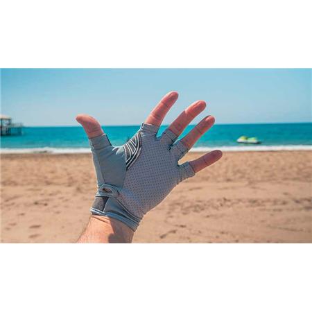 LUVAS FOX RAGE LIGHTWEIGHT UV GLOVES - GRIS