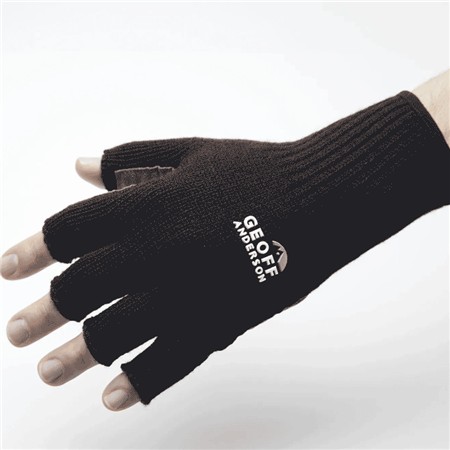 Luvas Geoff Anderson Merino Fingerless - Preto