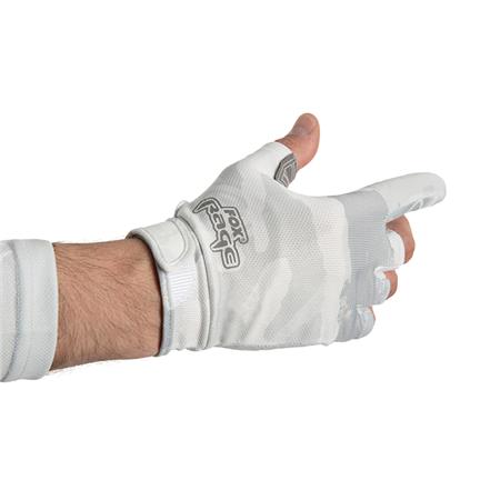 Luvas Homem - Branco Fox Rage Uv Gloves - Blanc