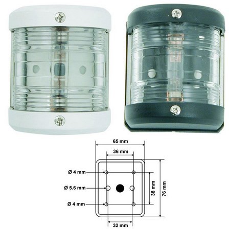 Luz De Cabeza Blancogrande Modelo Euromarine