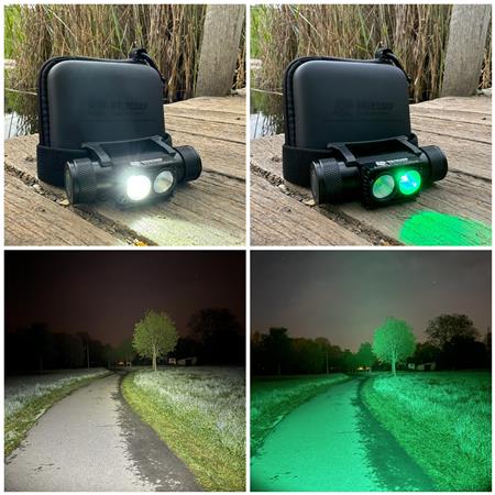 LUZ FRONTAL HOLDCARP SUPERBRIGHT G&W HEADLAMP