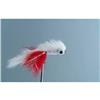 Mouche Spécial Carnassier Tof Boobies Brochet - Blanc Rouge - 1004757