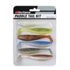 Kit Leurres Souples Abu Garcia Soft Bait Kit - 1577386 - Paddletail Kit 10 Cm 6Pcs